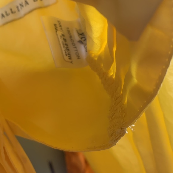 Allina Liu Odin top xs in yellow Preloved - Picture 9 of 10